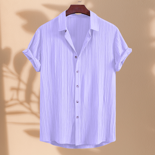 Texture Premium Half Sleeve Shirt |H-805