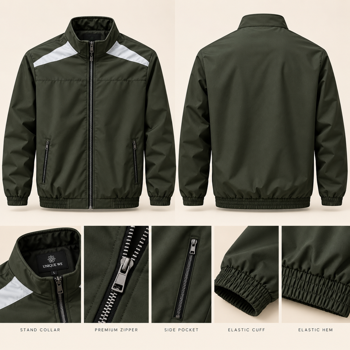EVERYDAY CHARCOAL GREY JACKET FOR MEN | DGI-702