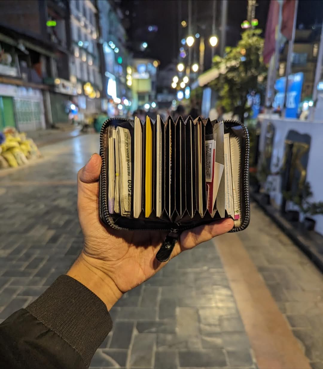 Kingdushi Black Wallet