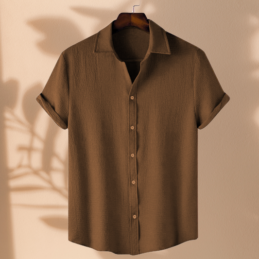 Texture Premium Half Sleeve Shirt |H-701