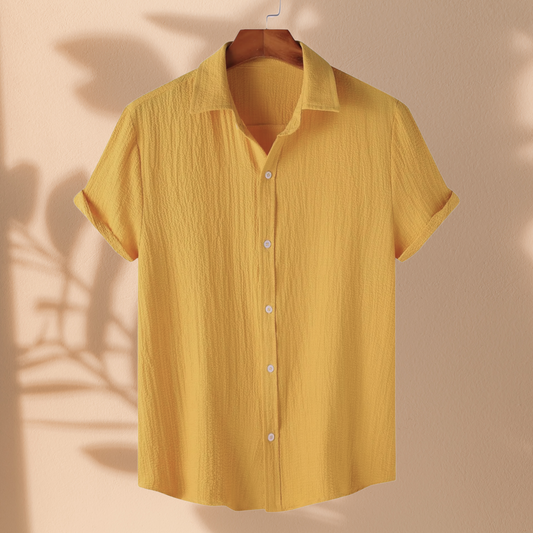 Texture Premium Half Sleeve Shirt |H-715