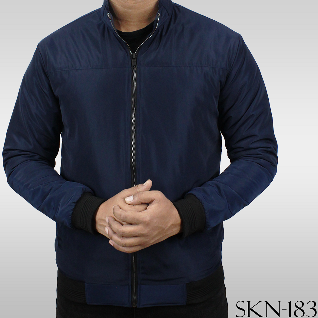 PREMIUM Petrol Blue JACKET FOR MEN-SKN-183