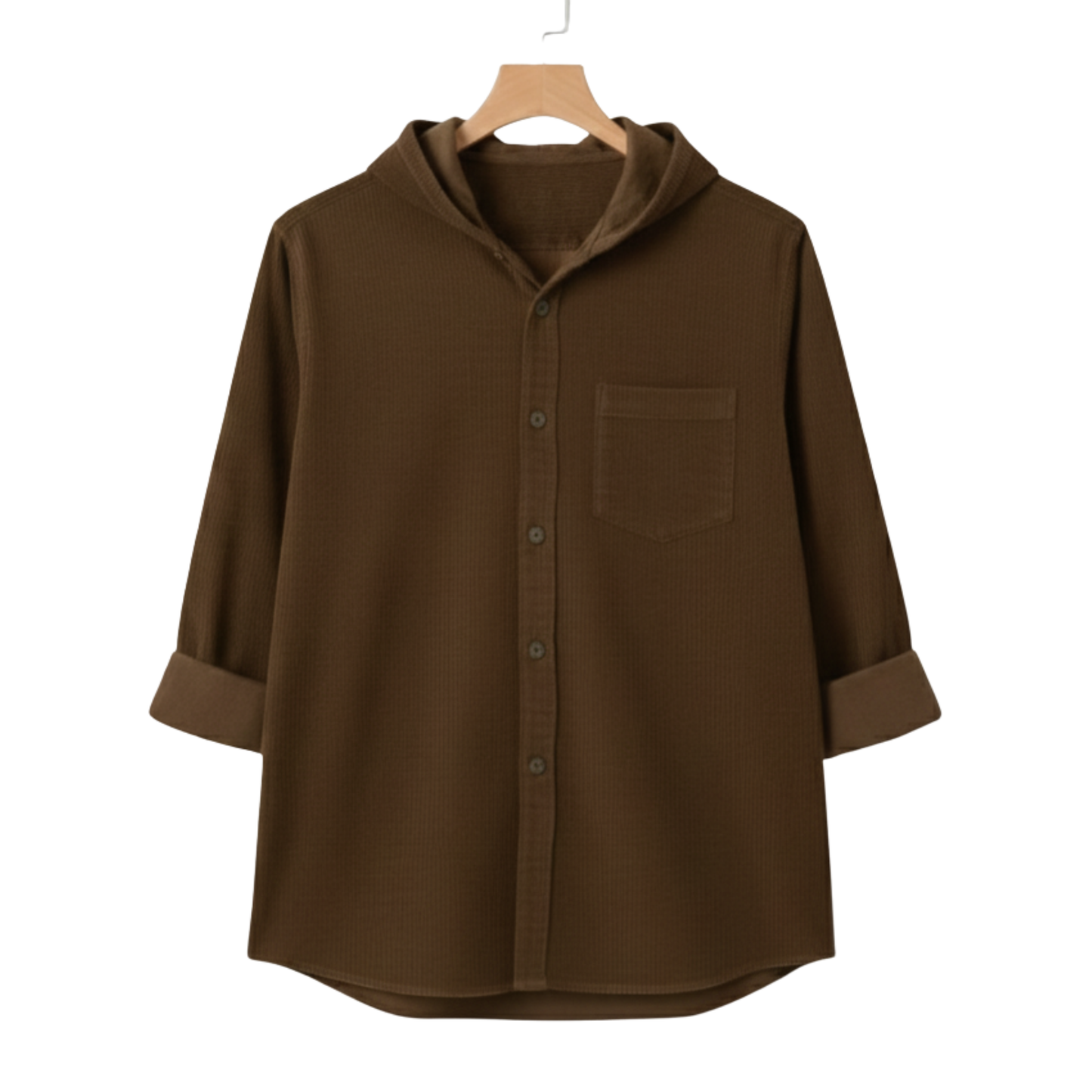 Espresso Luxe Hoodie Shirt | CD-004