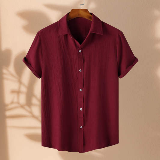 Texture Premium Half Sleeve Shirt |H-720