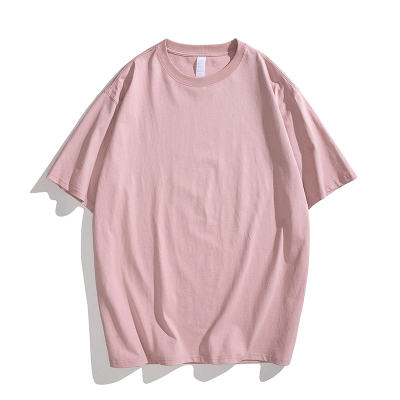 Drop Shoulder || Pink