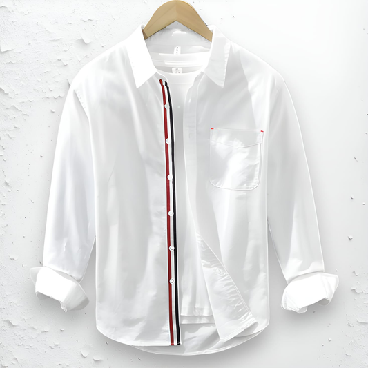 White oxford cotton full Shirt