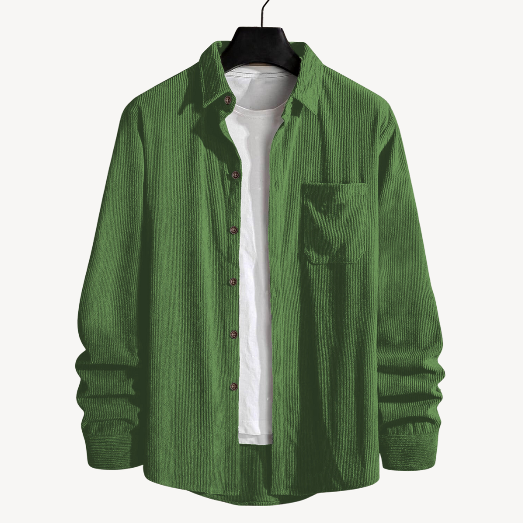 Copy of Men’s Cord Shirt || Green