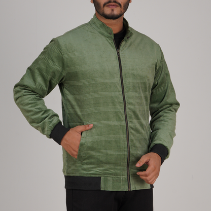 Men’s Corduroy Jacket in Sea Green| CD-30