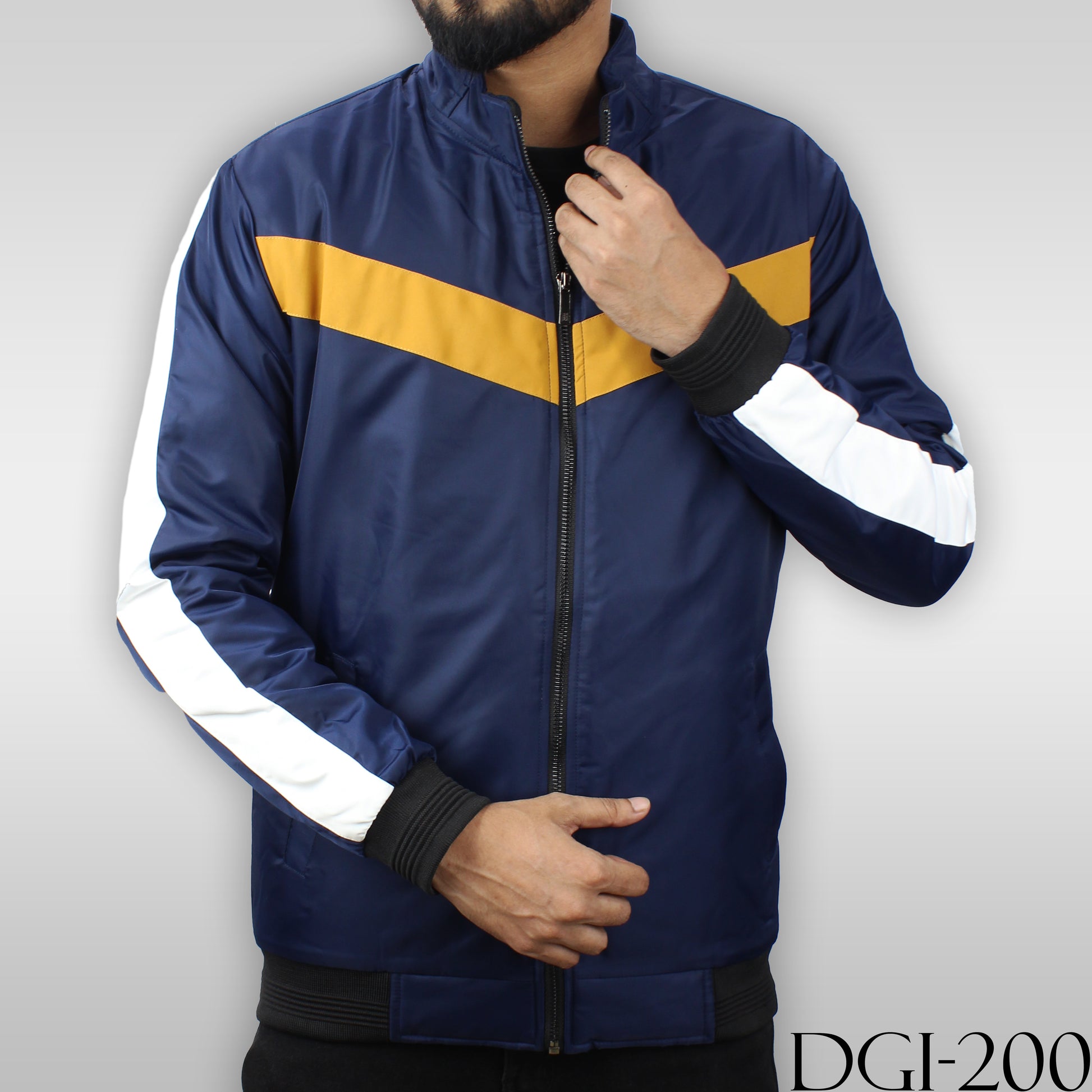 Men's Navy Blue Winter Jacket