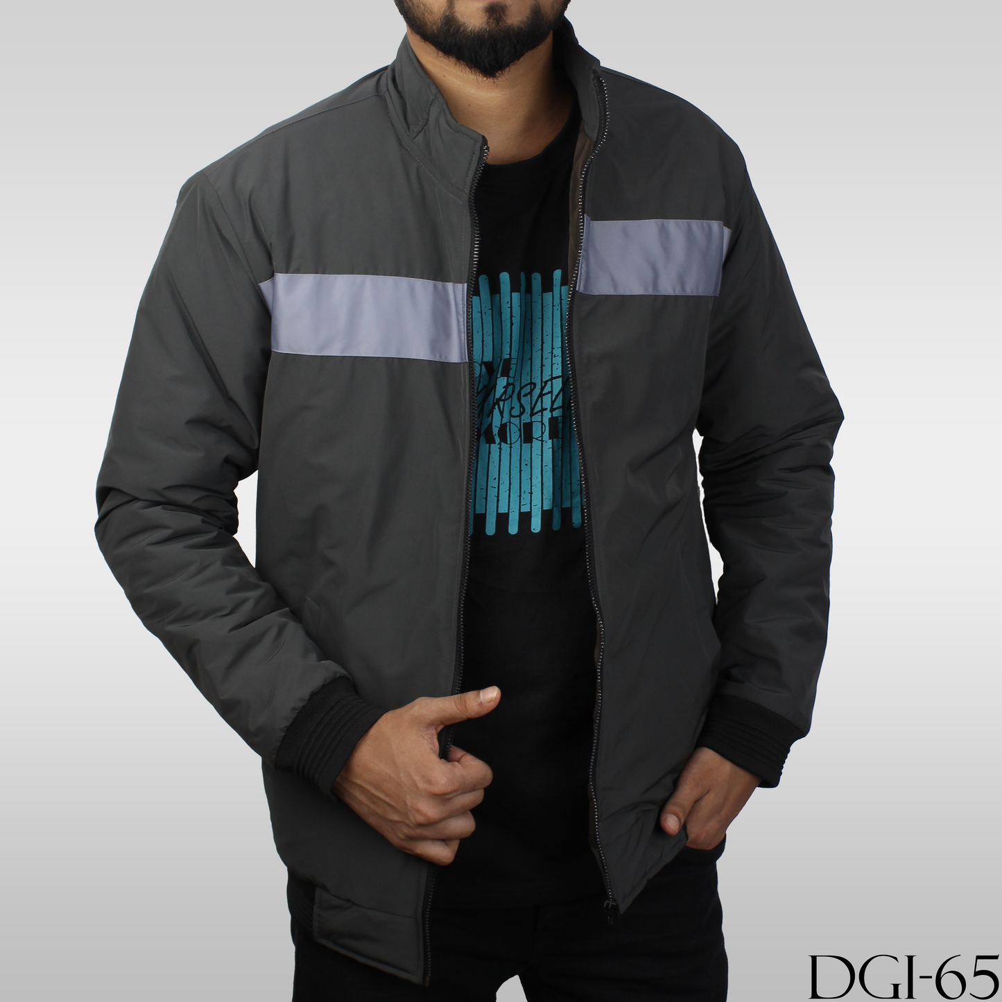 DGI-65 Ash Gray JACKET FOR MEN