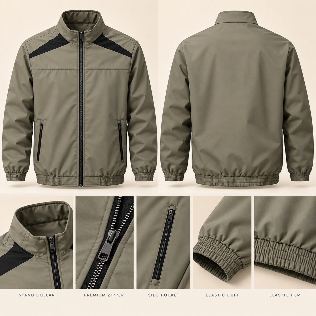 EVERYDAY BEIGE JACKET FOR MEN|DGI-703