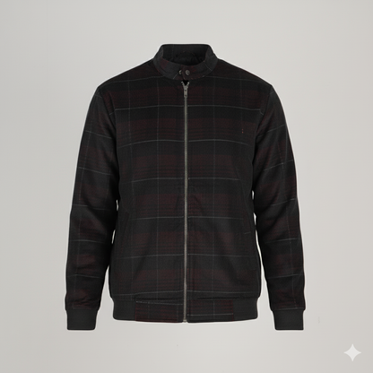 Men’s Corduroy Jacket in Black Marron CD-20