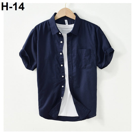 RMEI COTTON HALF SLEEV SHIRT BLUE COLOR