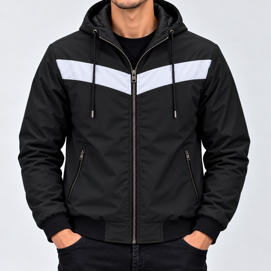 Black Signature Winter Jacket/ HD-510