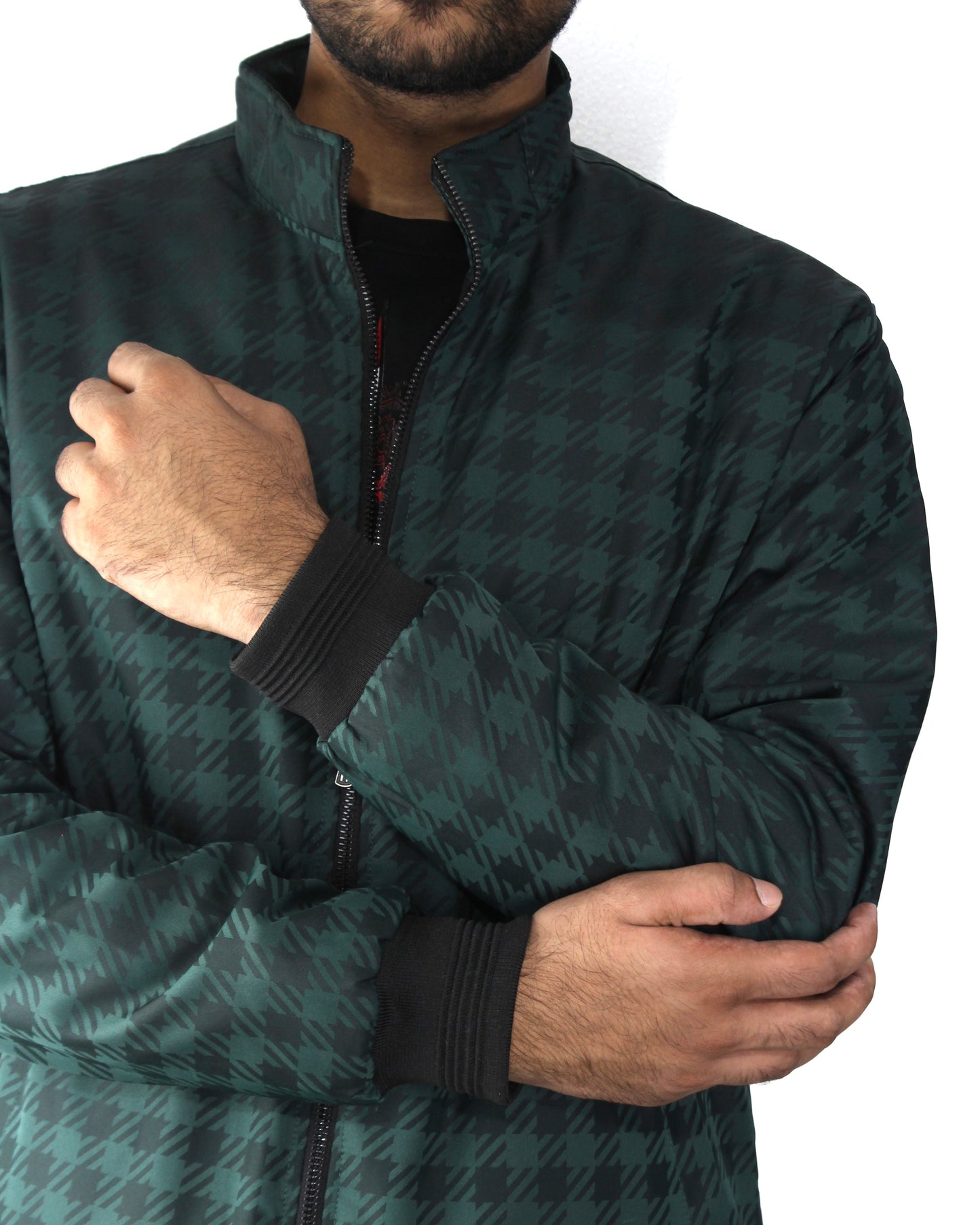 CHK-28 Green Plaid Jacket For Men