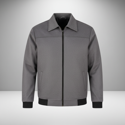 Gray Winter Jacket Monochrome - MP820