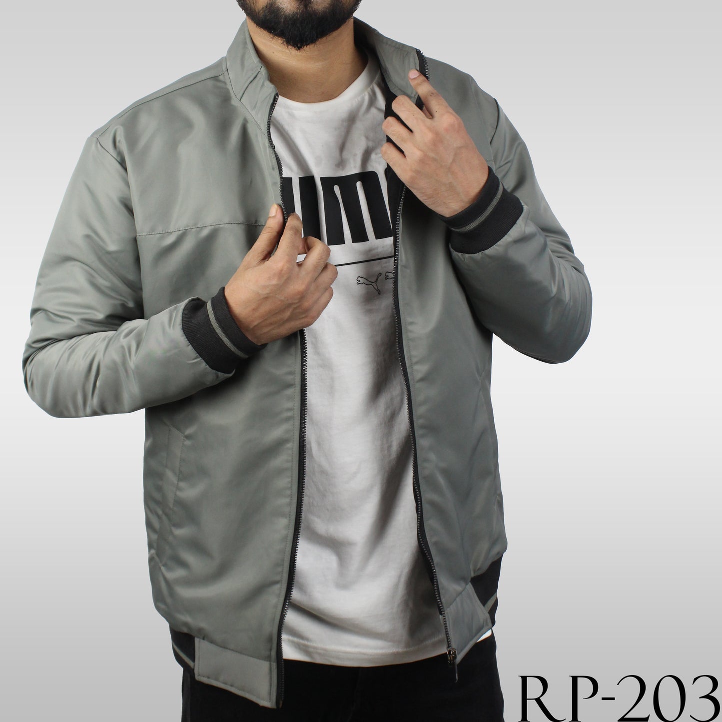 RP-203 Silver Winter Jacket