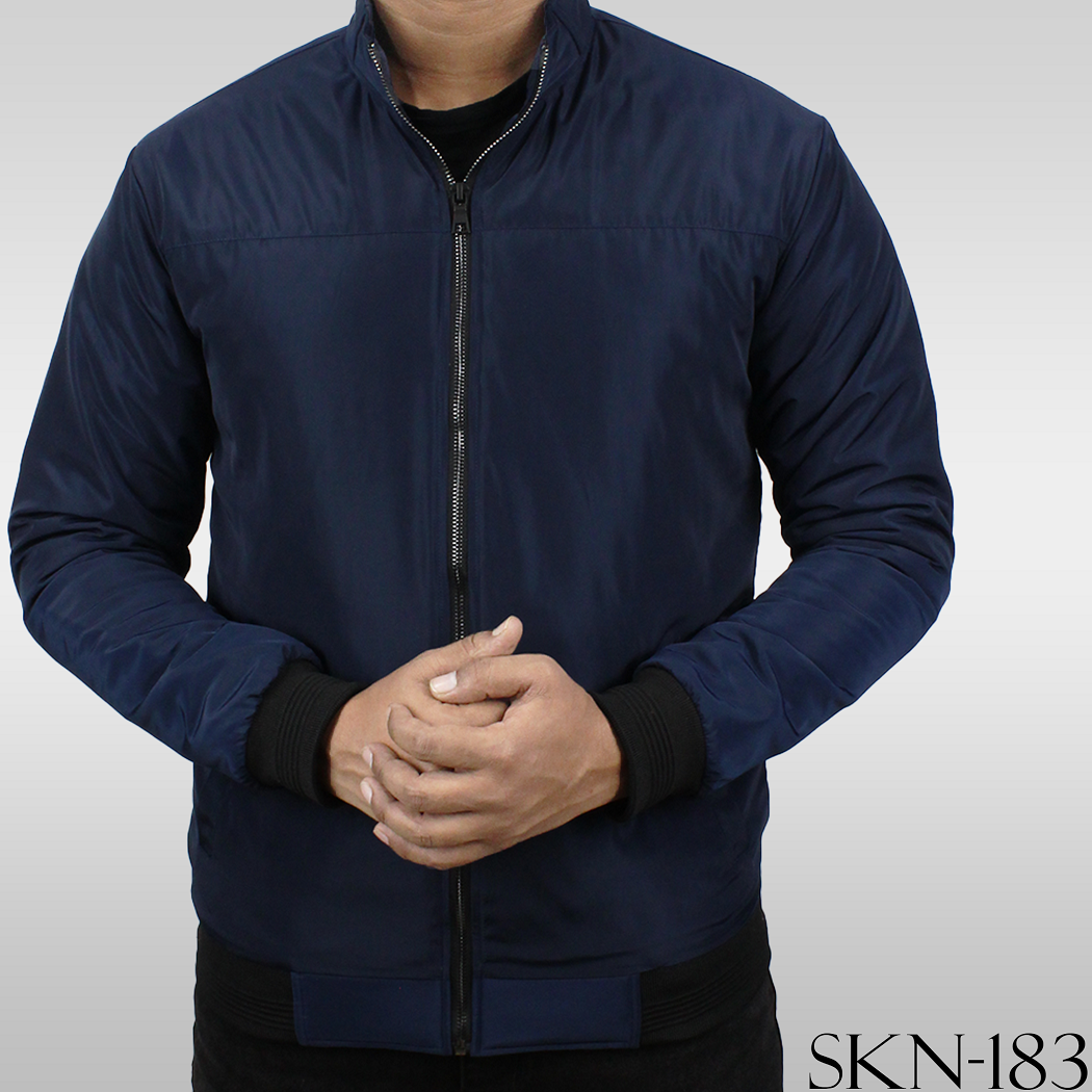 PREMIUM Petrol Blue  JACKET FOR MEN-SKN-183