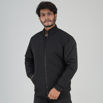 SKN-77 PREMIUM BLACK JACKET FOR MEN