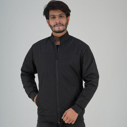 SKN-77 PREMIUM BLACK JACKET FOR MEN