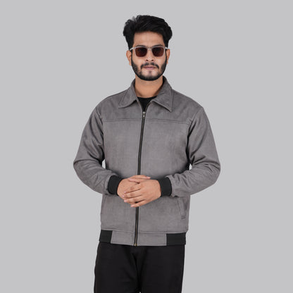 Gray Winter Jacket Monochrome - MP820