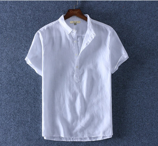 100% Pure Remi Rayon Short Sleeved Katua Shirt|HK-32