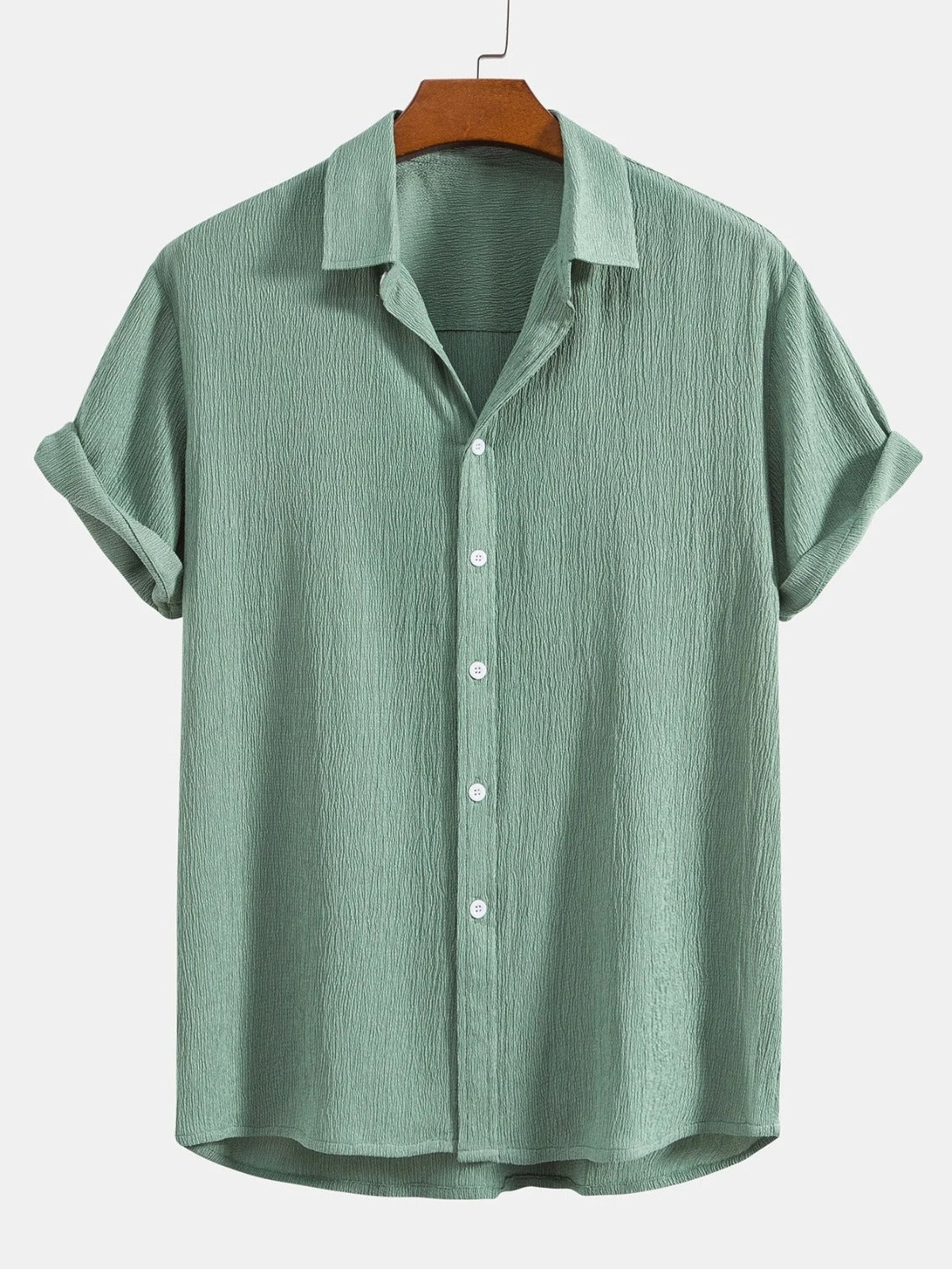 SEA GREEN Short Sleeved Shirt‌‌‌‌T| H-405