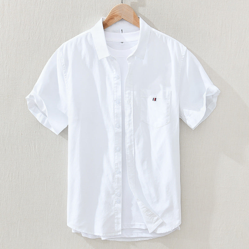 OXFORD HALF SLEEVE - WHITE COLOR