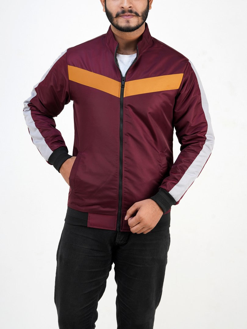 Buy Men Green Self Design Jacket Online in India - Monte Carlo