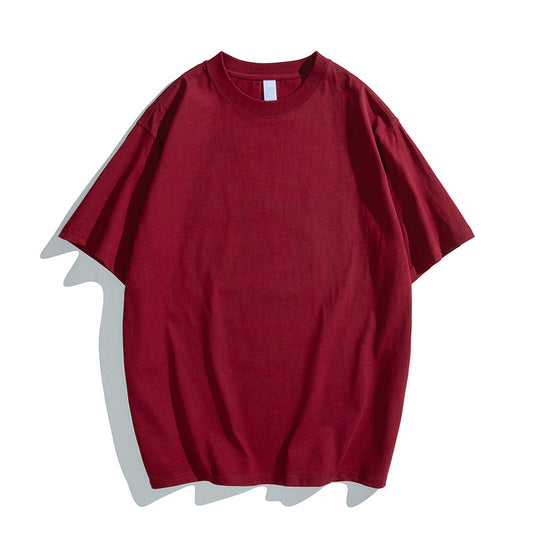 Drop Shoulder || Maroon